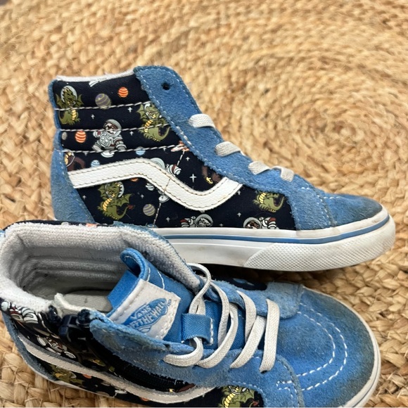 Toddler Astronaut Vans Sneakers size 9C - Picture 2 of 5